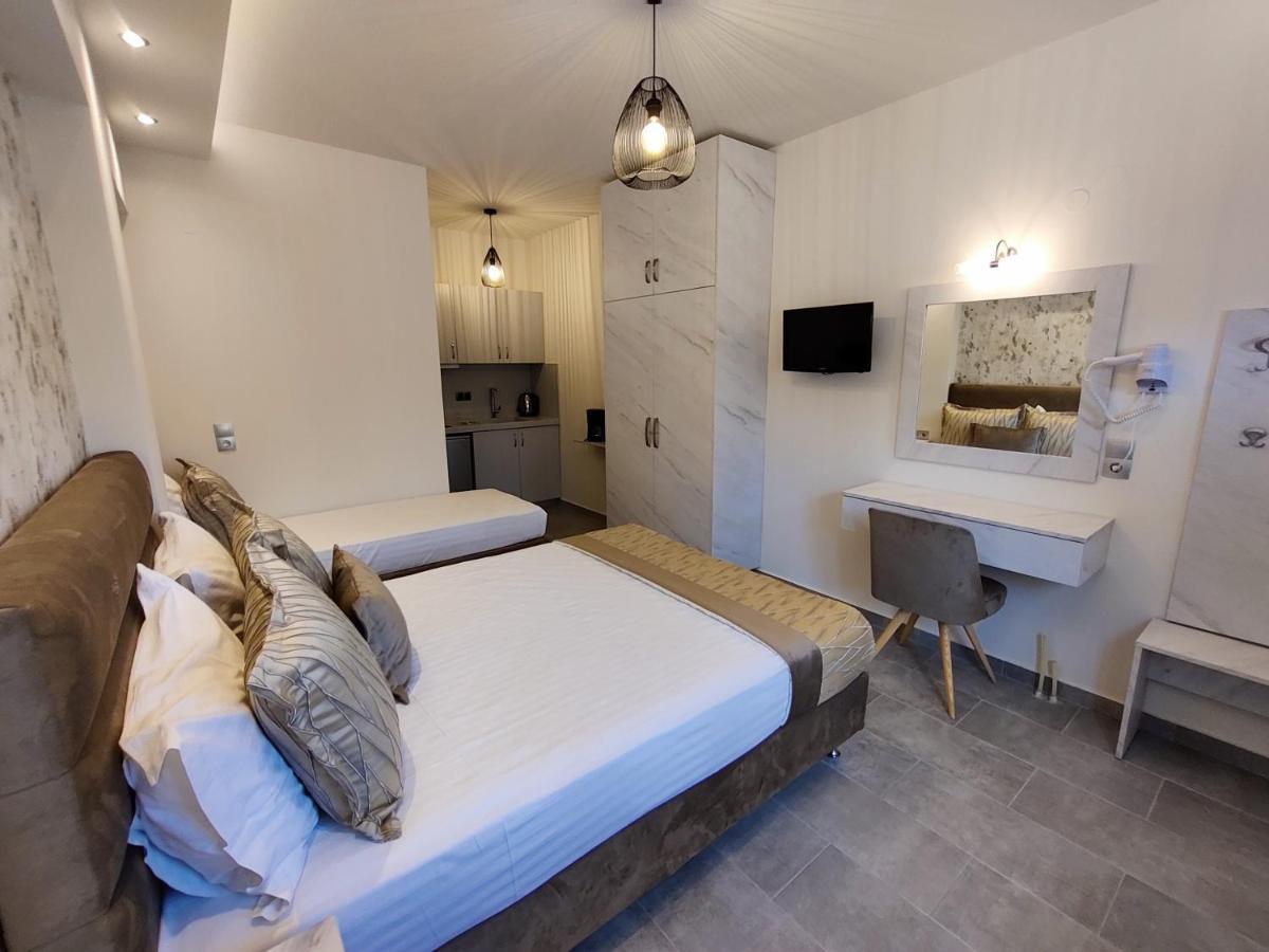 Studios Apollon Chrysi Ammoudia ภายนอก รูปภาพ