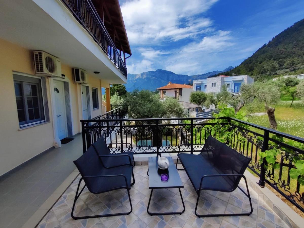Studios Apollon Chrysi Ammoudia ภายนอก รูปภาพ